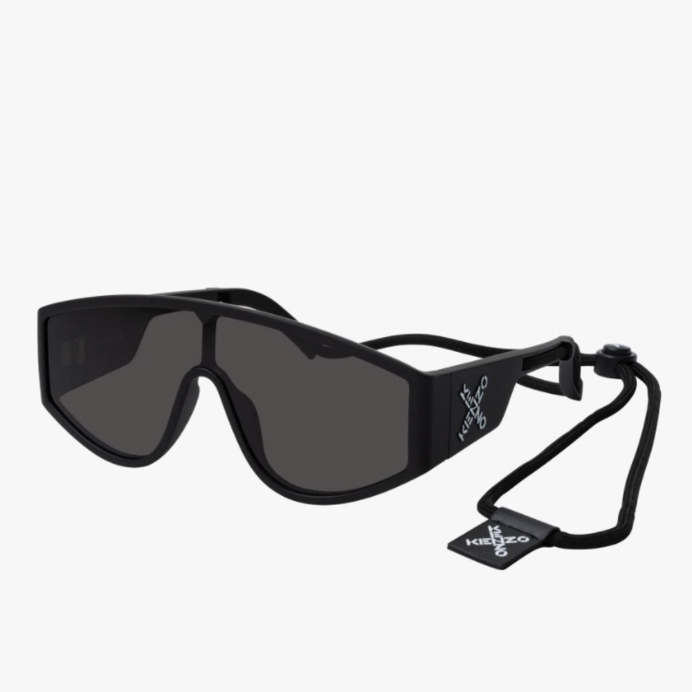 Designer Kenzo Black Mask Sunglasses KZ40132U-Y, Unisex
